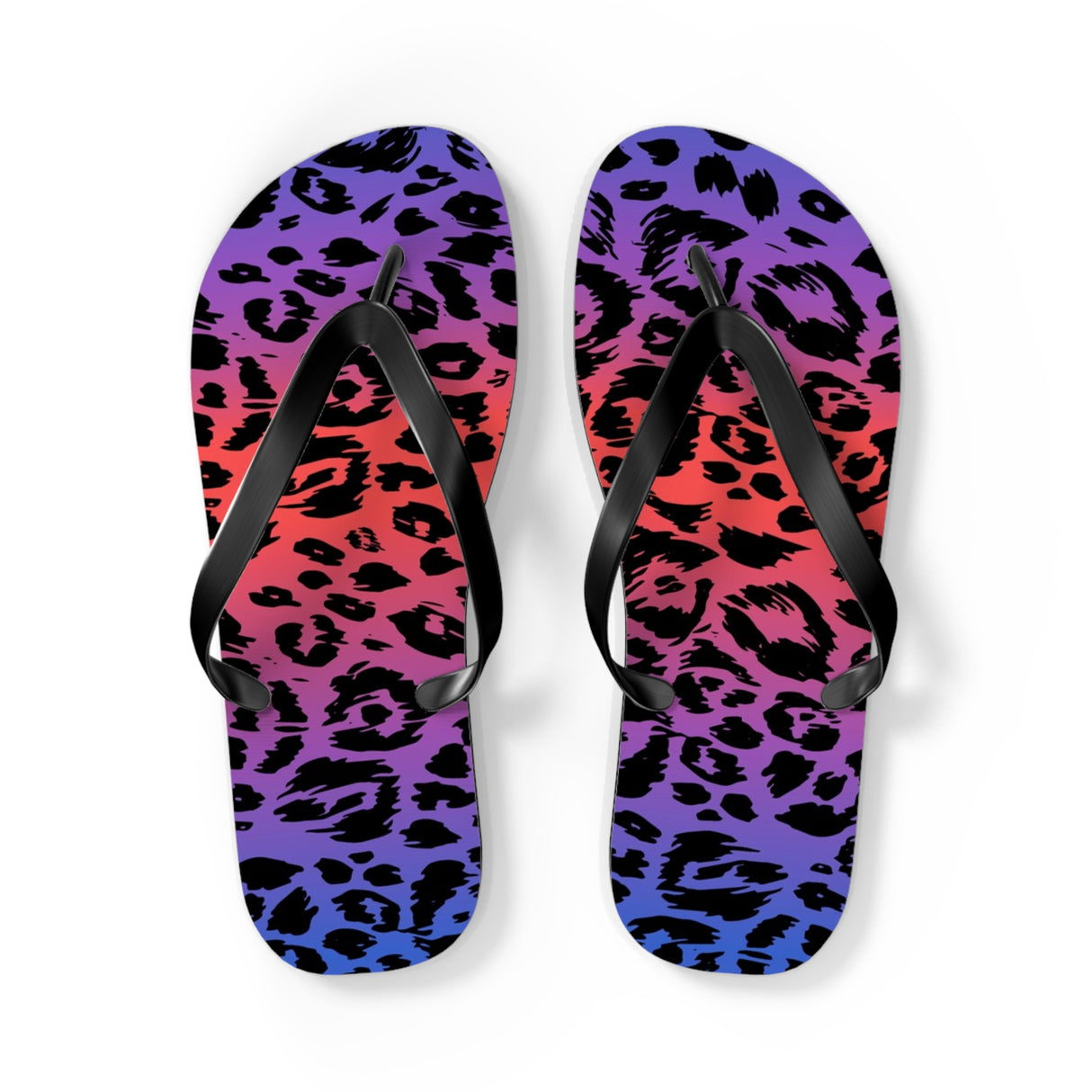 STUBBIE Flip Flops - Disco Leopard STUBBIE