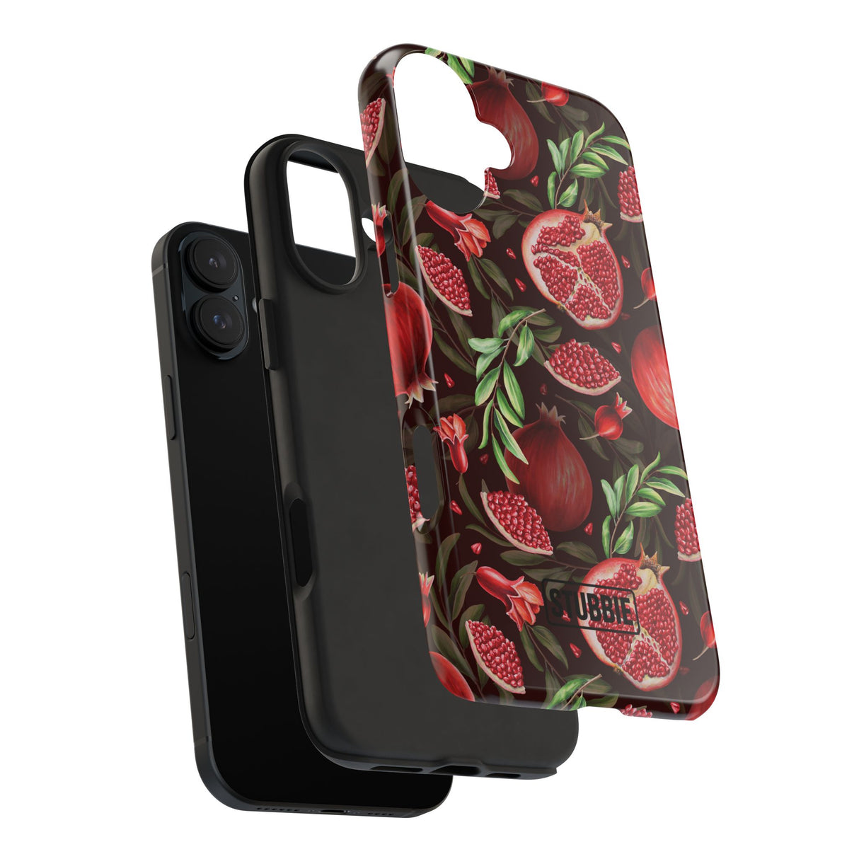 STUBBIE Phone Case for Apple iPhone - Pomegranate Phone Case
