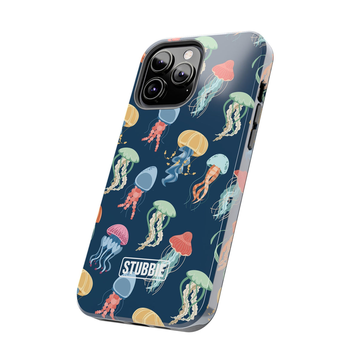 STUBBIE Phone Case for Apple iPhone - Jellyfish Stubbie