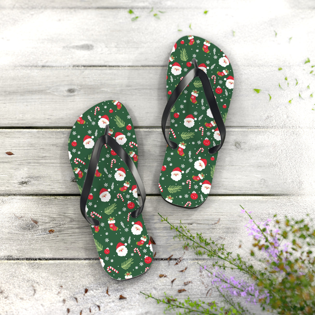 Christmas Flip Flops