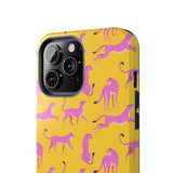 STUBBIE Phone Case for Apple iPhone - Pink Cheetah Phone Case