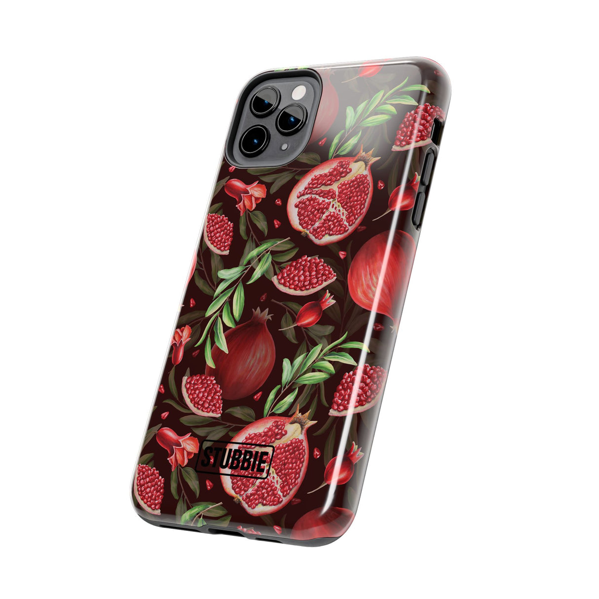 STUBBIE Phone Case for Apple iPhone - Pomegranate Phone Case