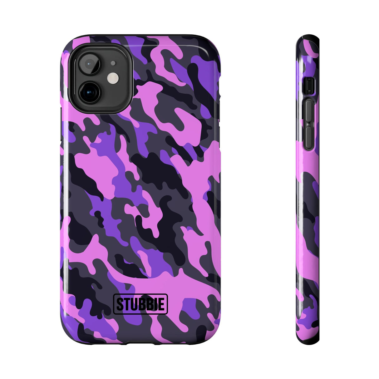 STUBBIE Phone Case for Apple iPhone - Pink Camo Phone Case