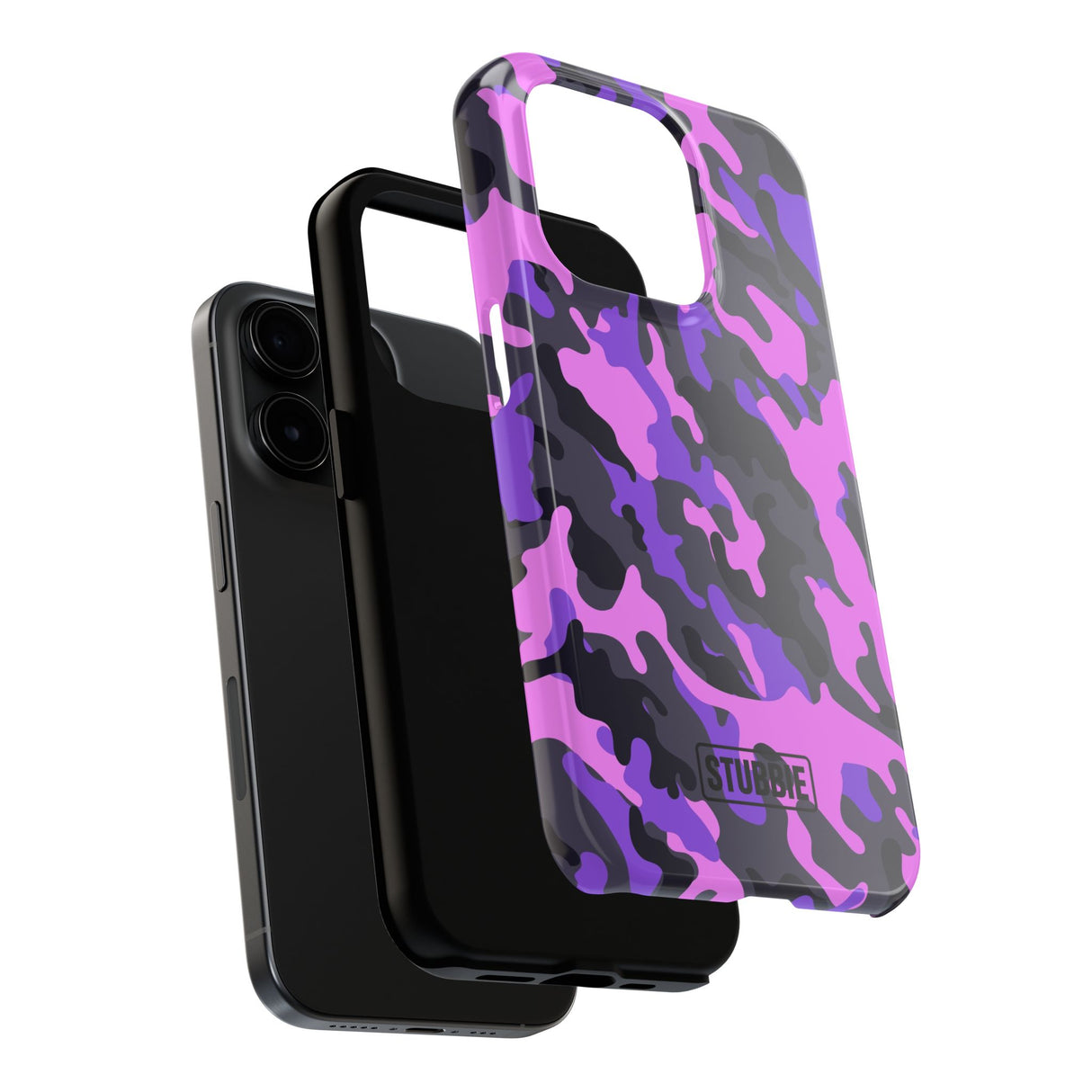 STUBBIE Phone Case for Apple iPhone - Pink Camo Phone Case