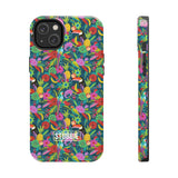 STUBBIE Phone Case for Apple iPhone - Hiding Jungle Birds Stubbie