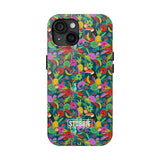 STUBBIE Phone Case for Apple iPhone - Hiding Jungle Birds Stubbie