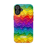 STUBBIE Phone Case for Apple iPhone - Rainbow Cake Phone Case