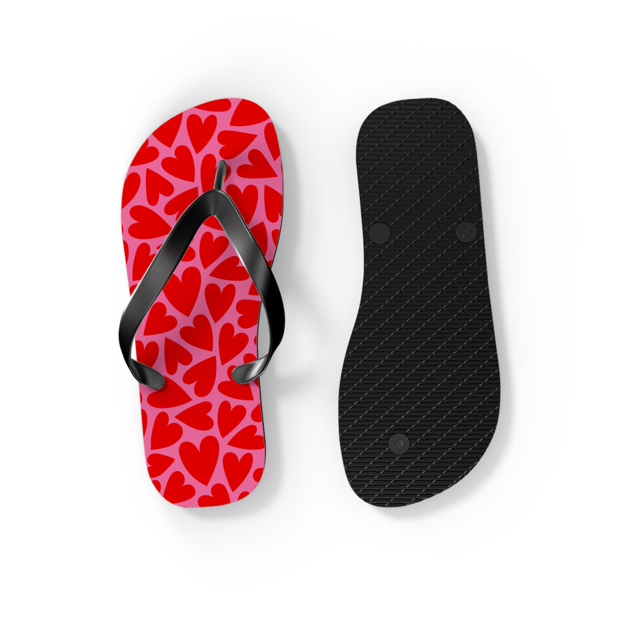 Flip Flops With Hearts