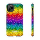 STUBBIE Phone Case for Apple iPhone - Rainbow Cake Phone Case