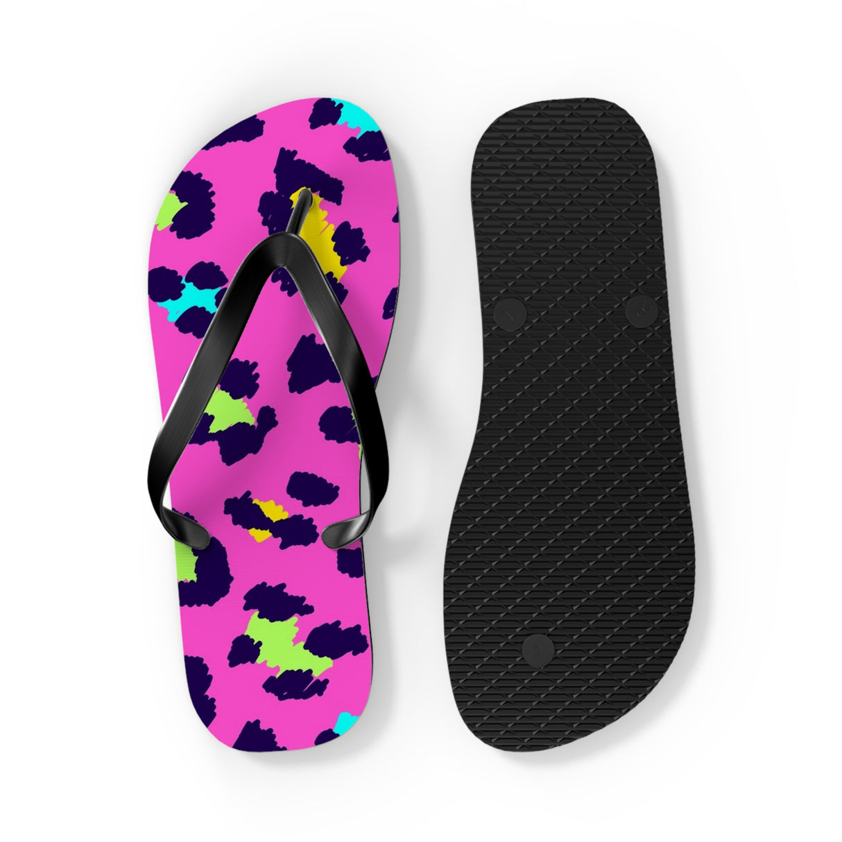 STUBBIE Flip Flops - Disco Leopard STUBBIE