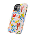 STUBBIE Phone Case for Apple iPhone - Italian Summer Seafood Stubbie