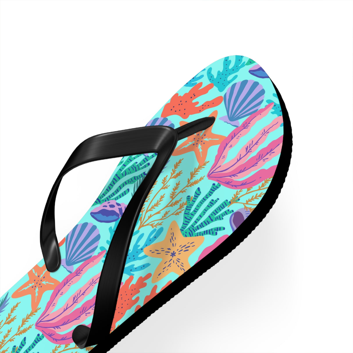 Coral Flip Flops