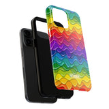 STUBBIE Phone Case for Apple iPhone - Rainbow Cake Phone Case