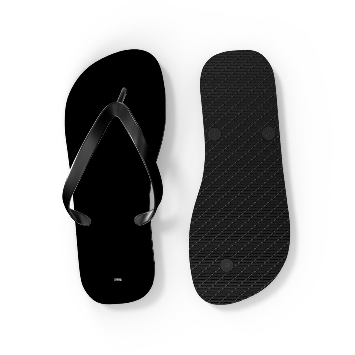 Black Flip Flops