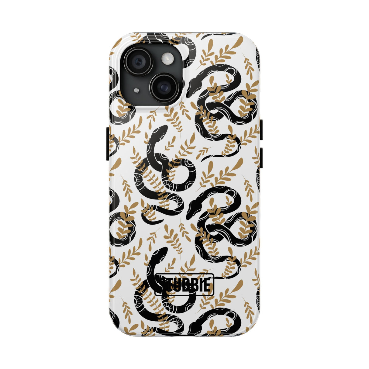 STUBBIE Phone Case for Apple iPhone - Black Snake Phone Case