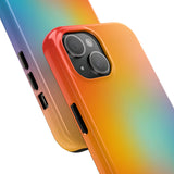 STUBBIE Phone Case for Apple iPhone - Rainbow Blue Stubbie