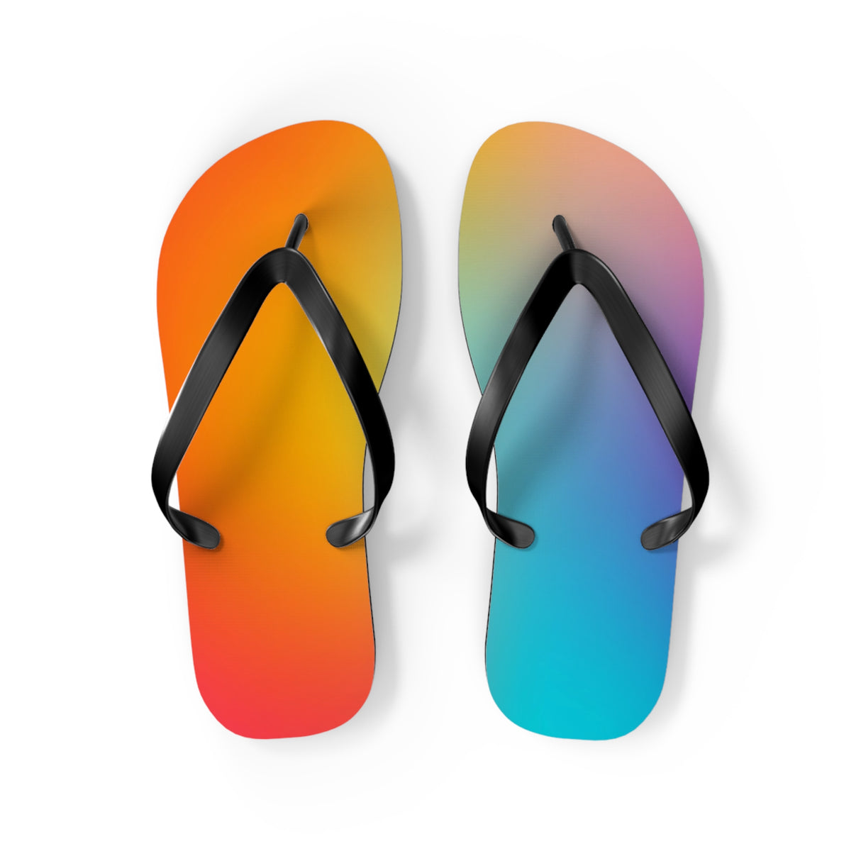 STUBBIE Flip Flops - Rainbow Blur STUBBIE