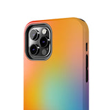 STUBBIE Phone Case for Apple iPhone - Rainbow Blue Stubbie