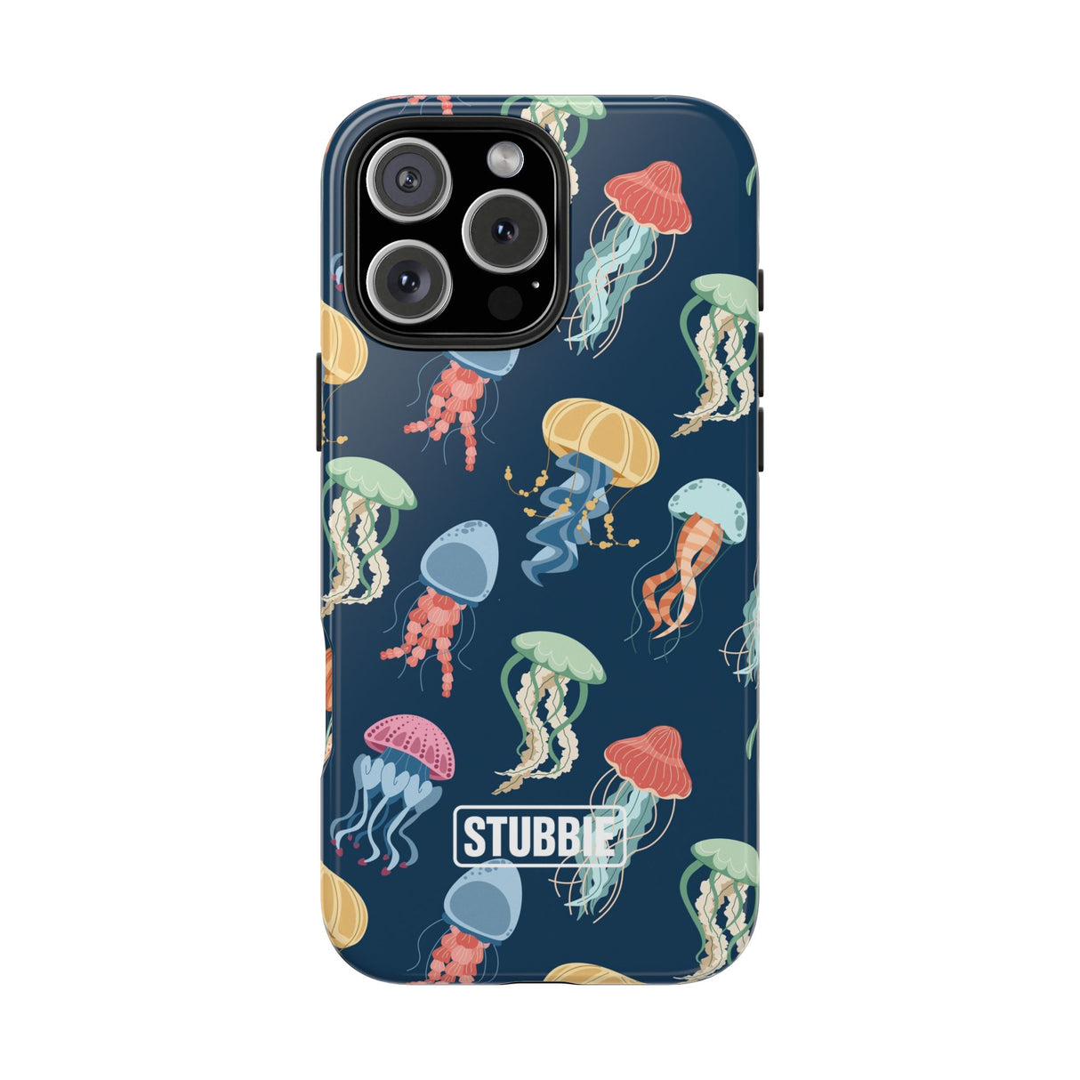 STUBBIE Phone Case for Apple iPhone - Jellyfish Stubbie