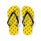 Lightning Bolt Flip Flops