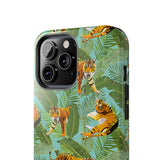 STUBBIE Phone Case for Apple iPhone - Jungle Tiger Stubbie