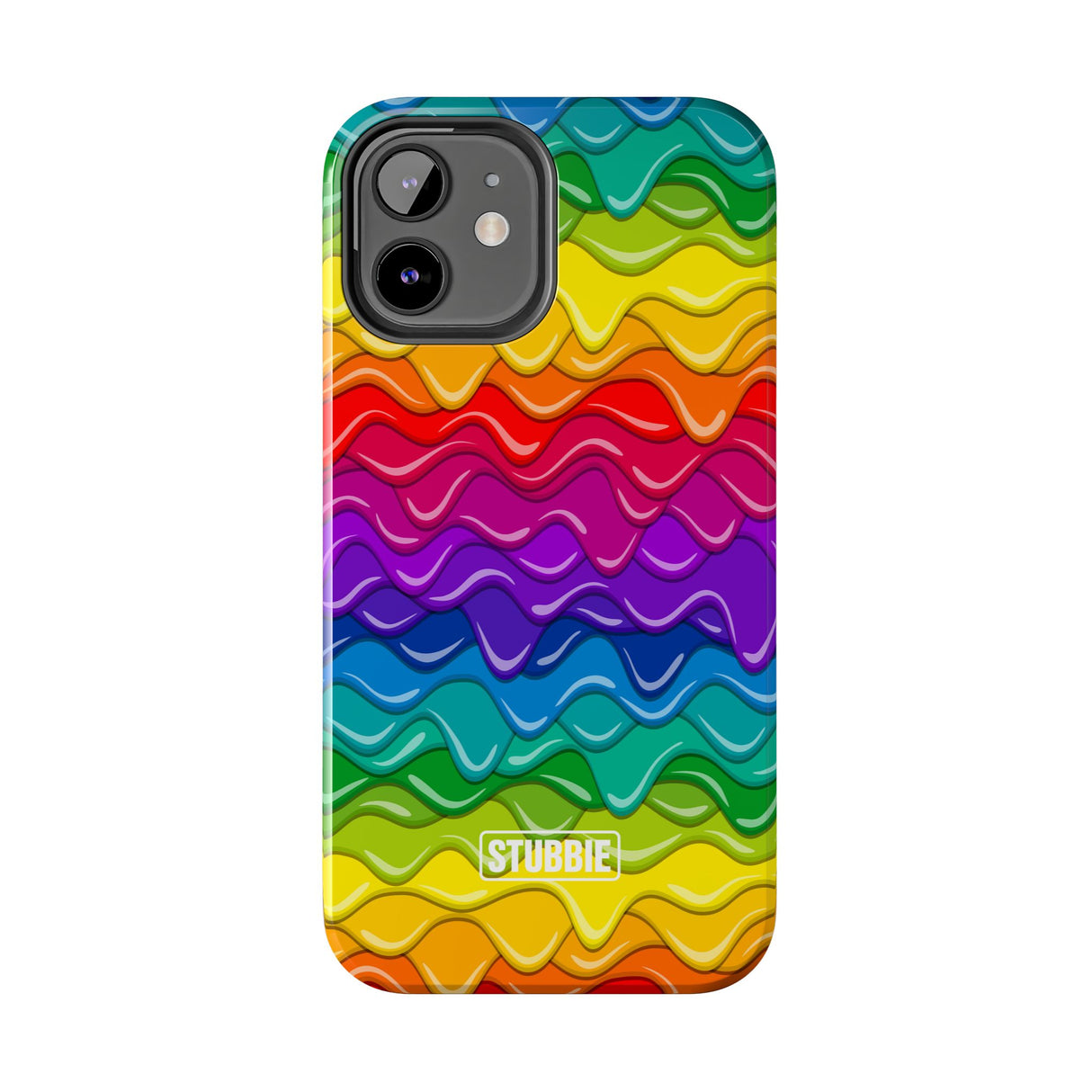 STUBBIE Phone Case for Apple iPhone - Rainbow Cake Phone Case