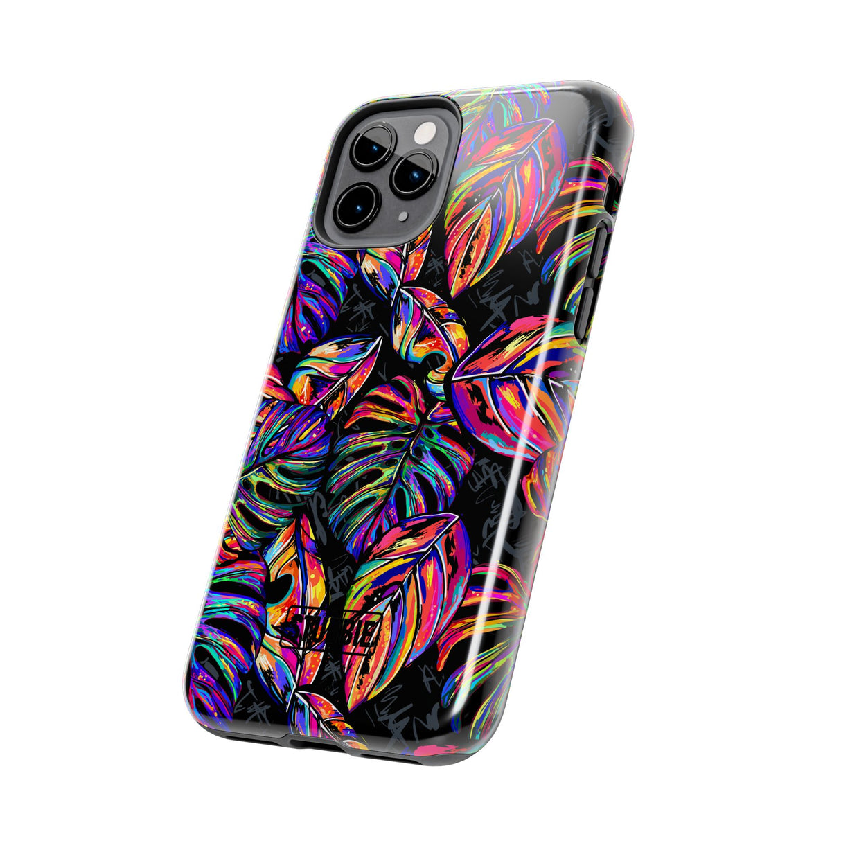 STUBBIE Phone Case for Apple iPhone - Rainbow Jungle Phone Case