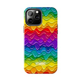STUBBIE Phone Case for Apple iPhone - Rainbow Cake Phone Case