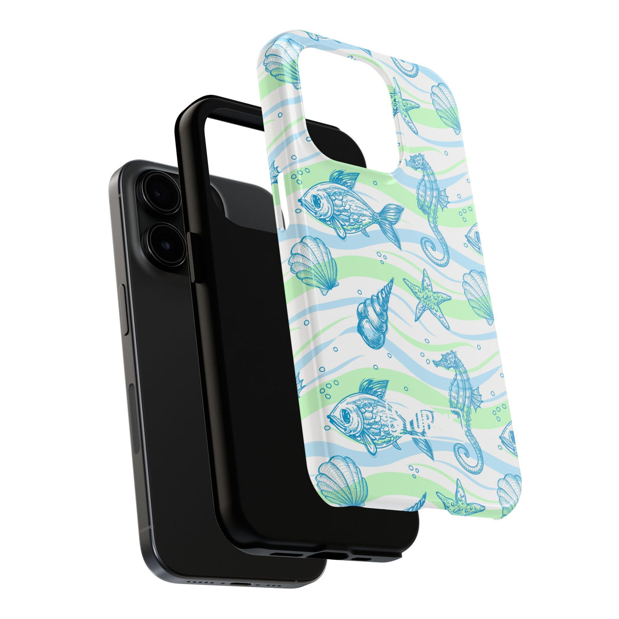 STUBBIE Phone Case for Apple iPhone - Seahorse Phone Case