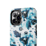 STUBBIE Phone Case for Apple iPhone - Fish And Turtle Phone Case