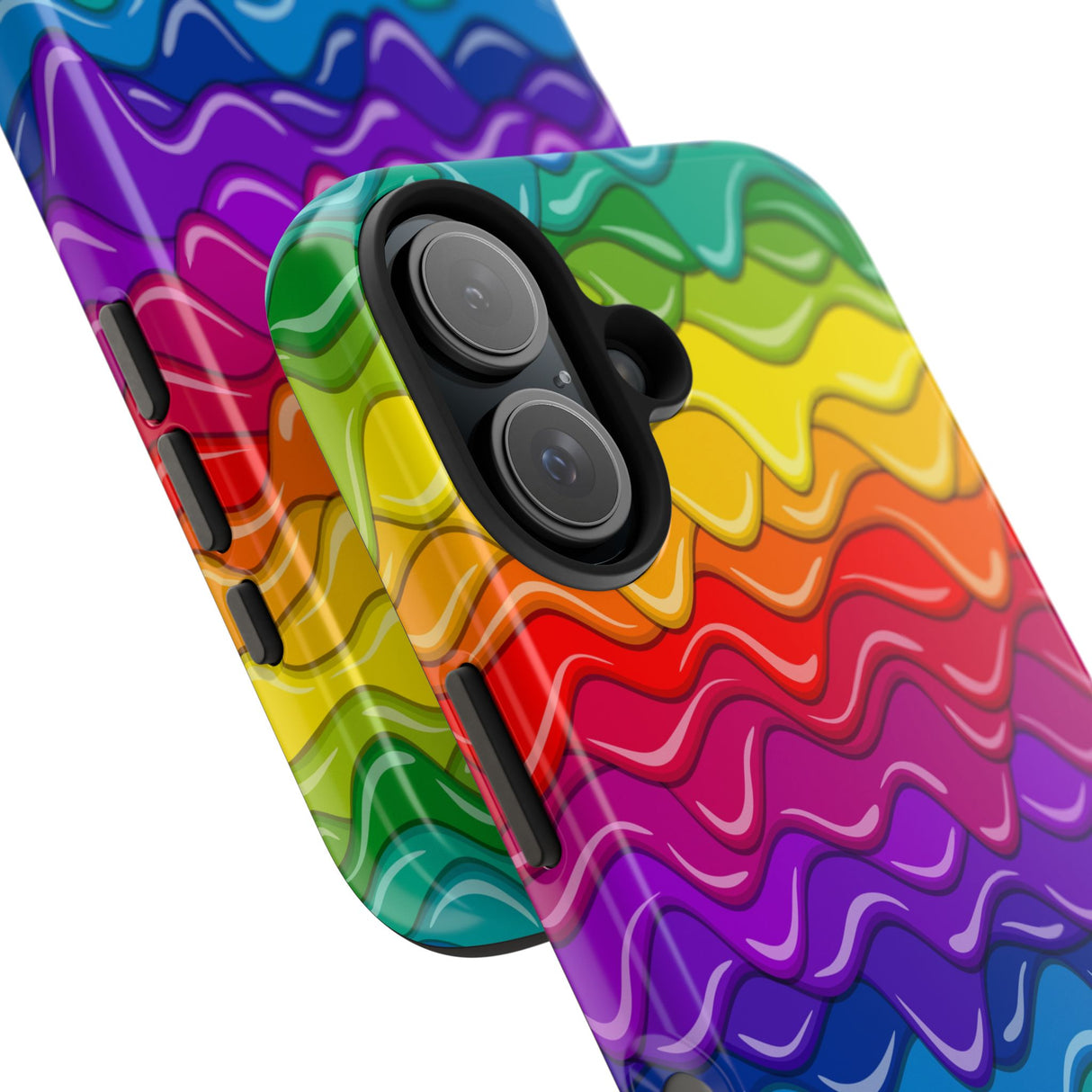 STUBBIE Phone Case for Apple iPhone - Rainbow Cake Phone Case