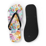 Flip Flops With Seashells