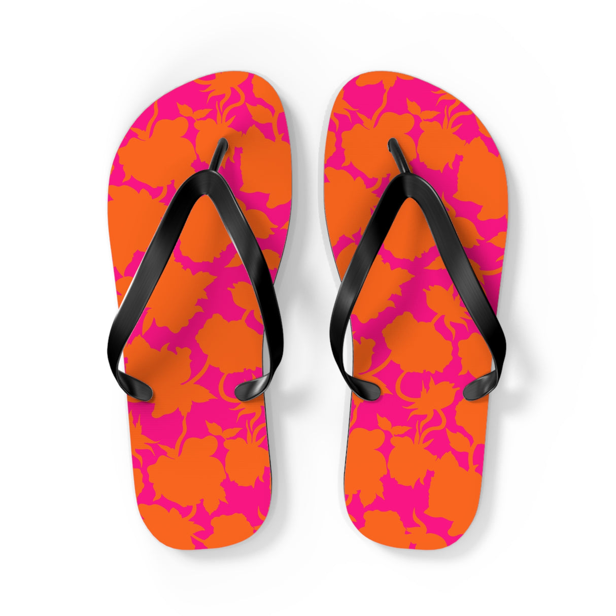 Fuchsia Flip Flops