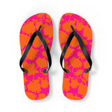Fuchsia Flip Flops