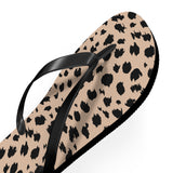 Cheetah Print Flip Flops