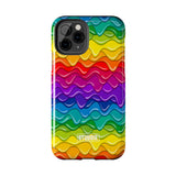 STUBBIE Phone Case for Apple iPhone - Rainbow Cake Phone Case