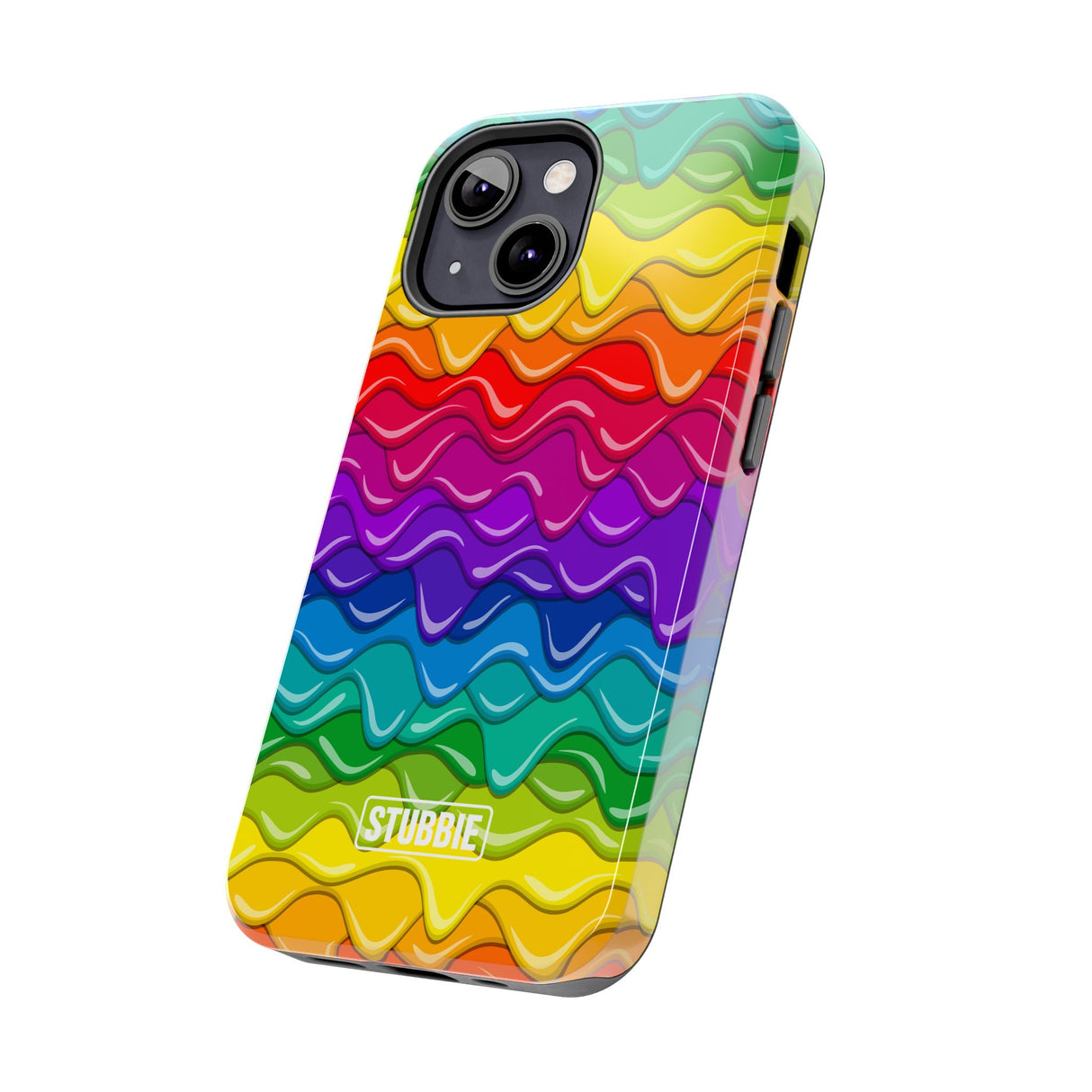 STUBBIE Phone Case for Apple iPhone - Rainbow Cake Phone Case