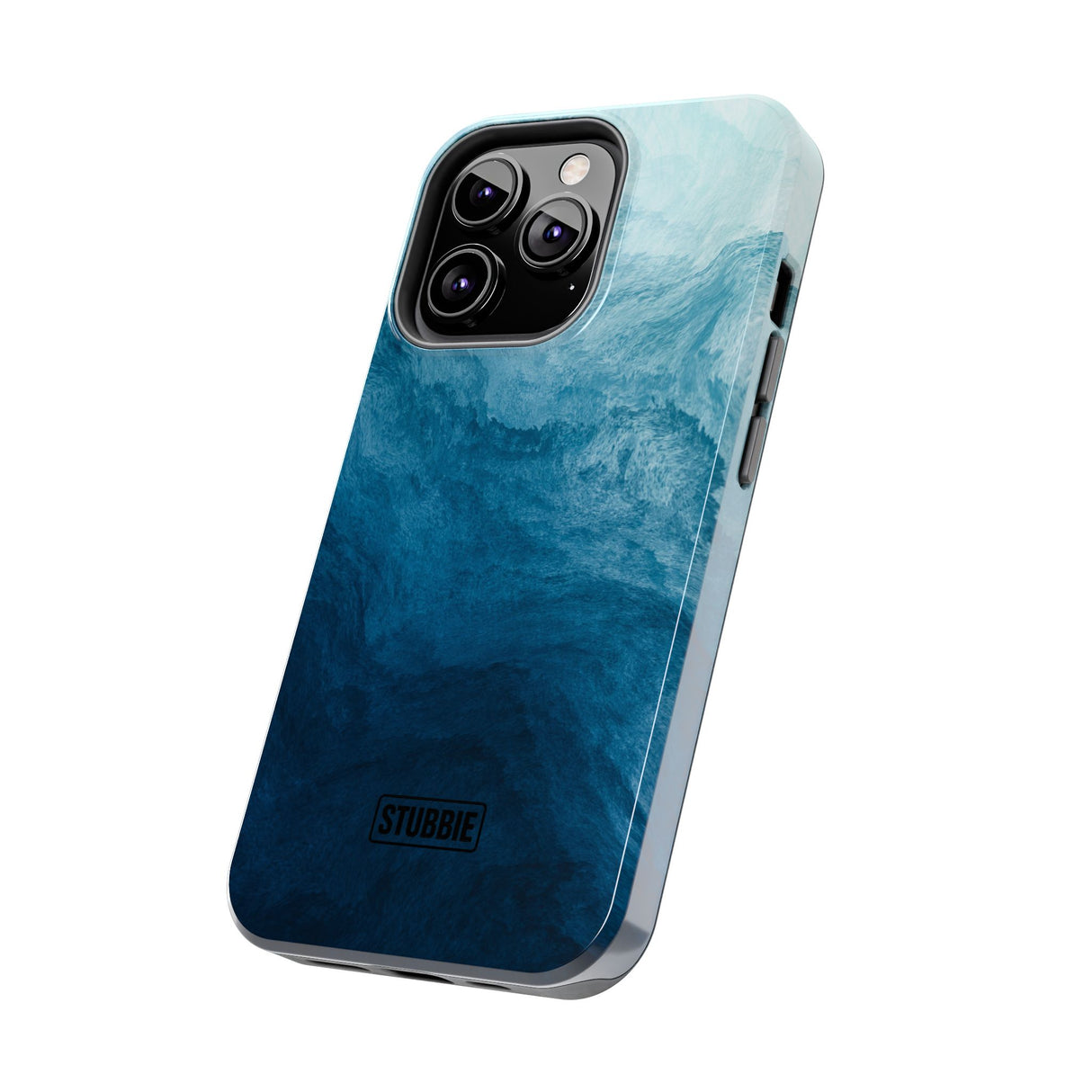 STUBBIE Phone Case for Apple iPhone - Blue Marble Phone Case