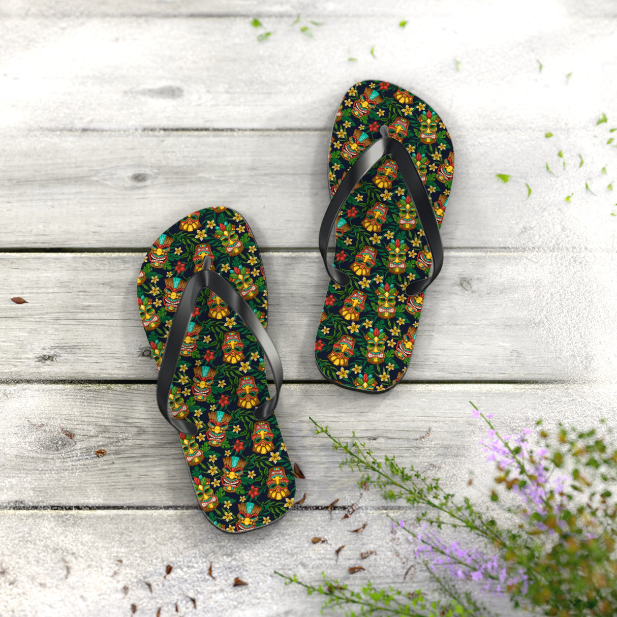 Tiki Flip Flops
