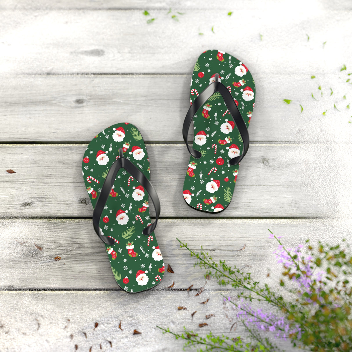 Christmas Flip Flops