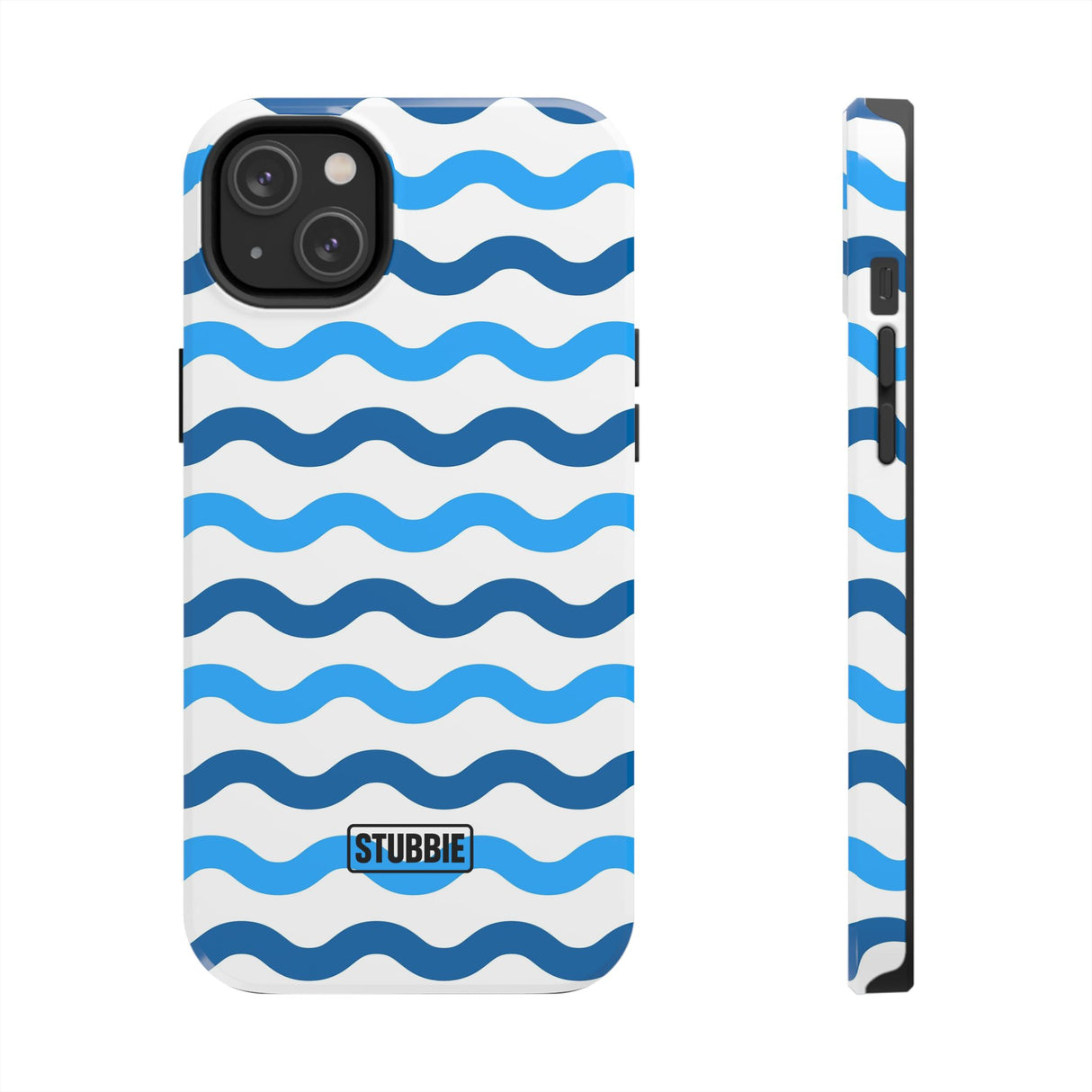 STUBBIE Phone Case for Apple iPhone - Rolling Seas Stubbie