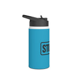 STUBBIE Stainless Steel Water Bottle - Turquoise Stubbie