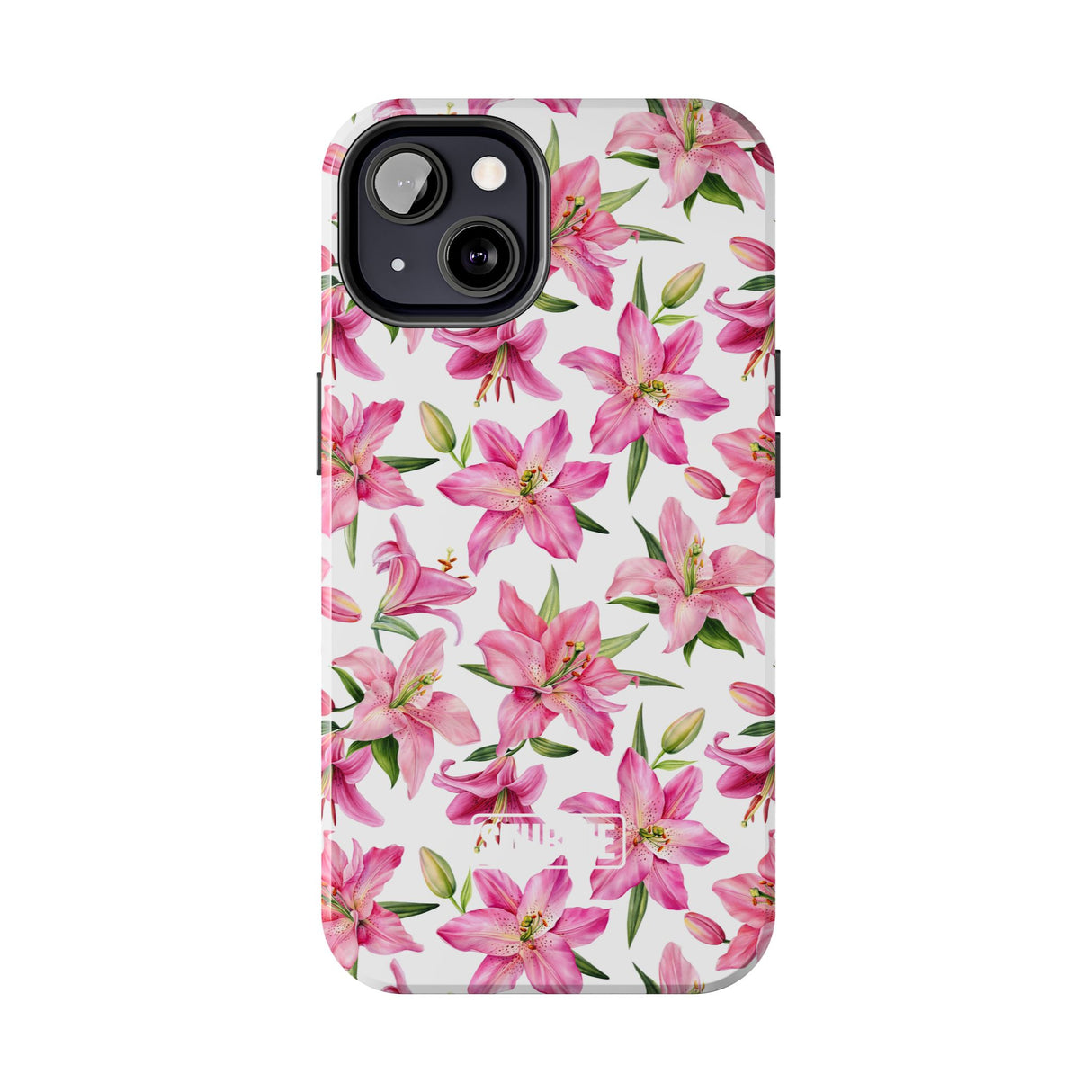 STUBBIE Phone Case for Apple iPhone - Pink Lily Flower Phone Case