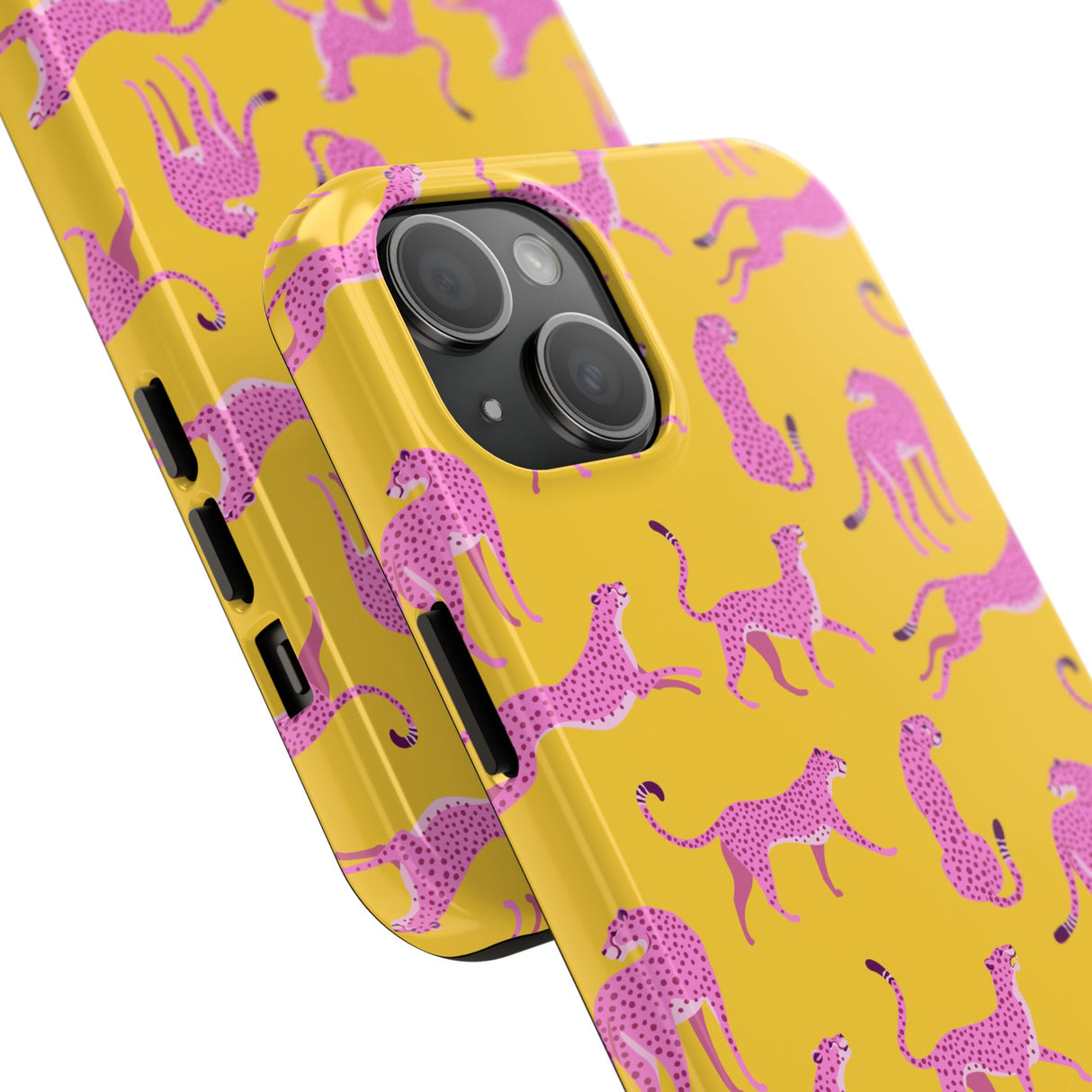 STUBBIE Phone Case for Apple iPhone - Pink Cheetah Phone Case