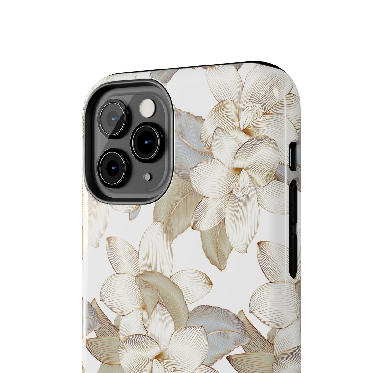 STUBBIE Phone Case for Apple iPhone - White Flowers Phone Case