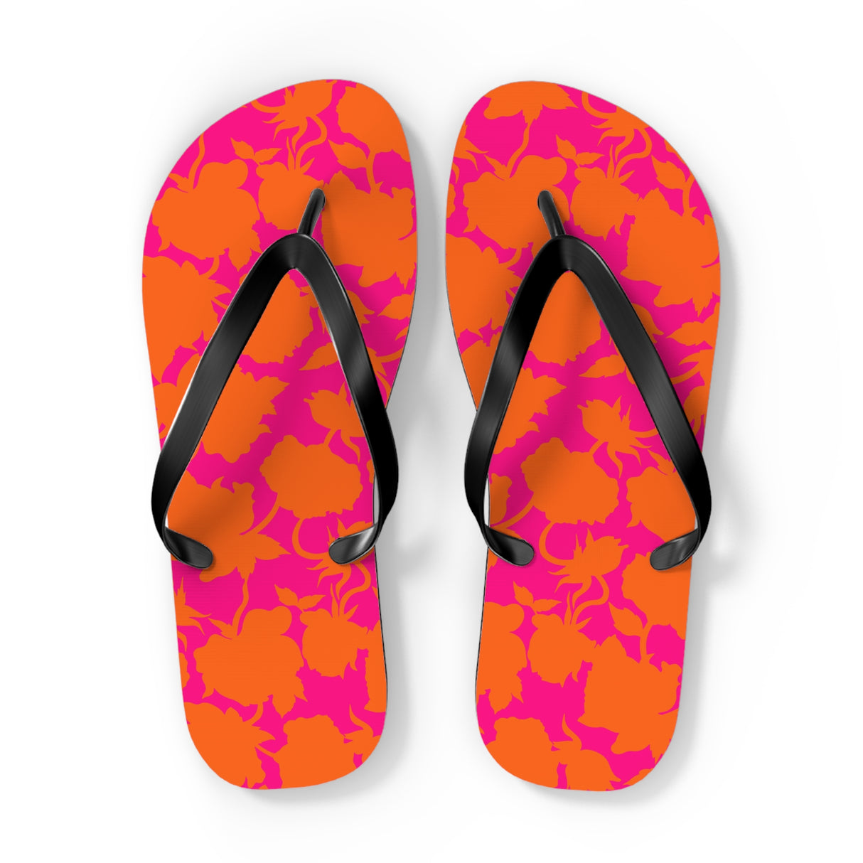 Fuchsia Flip Flops