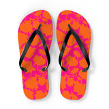 Fuchsia Flip Flops