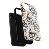 STUBBIE Phone Case for Apple iPhone - Black Snake Phone Case