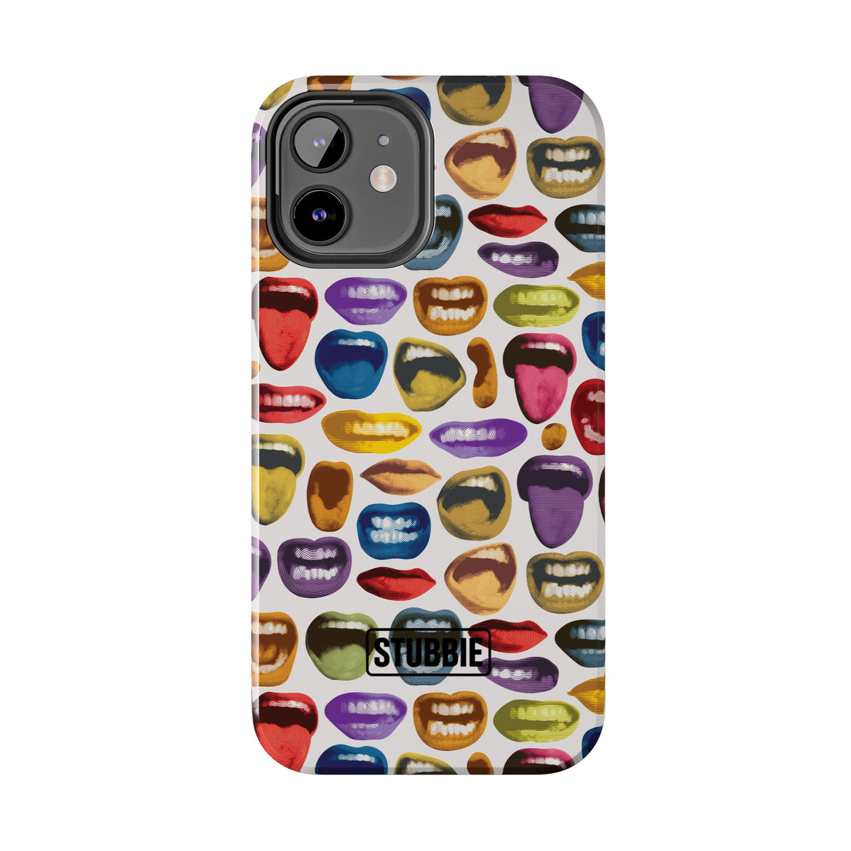 STUBBIE Phone Case for Apple iPhone - Lips Phone Case