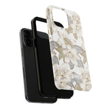 STUBBIE Phone Case for Apple iPhone - White Flowers Phone Case